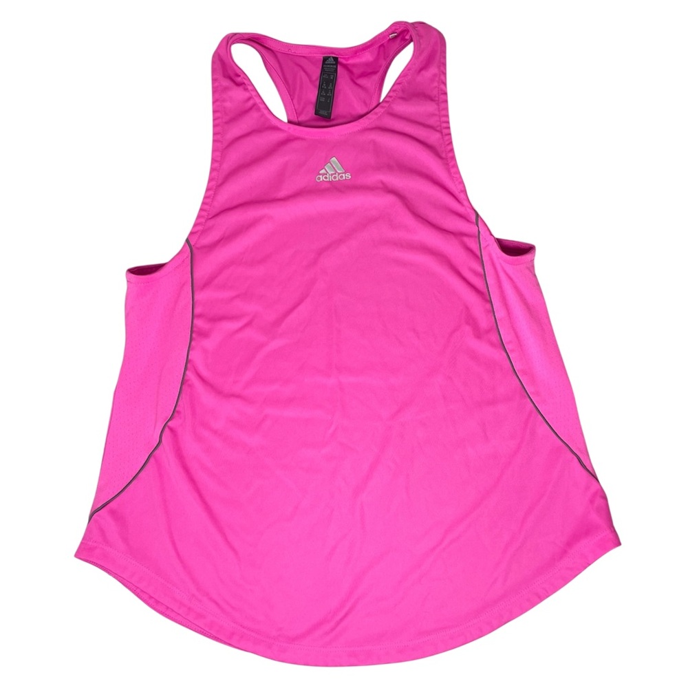 Adidas Primeblue Pink Racerback Tank Top XS